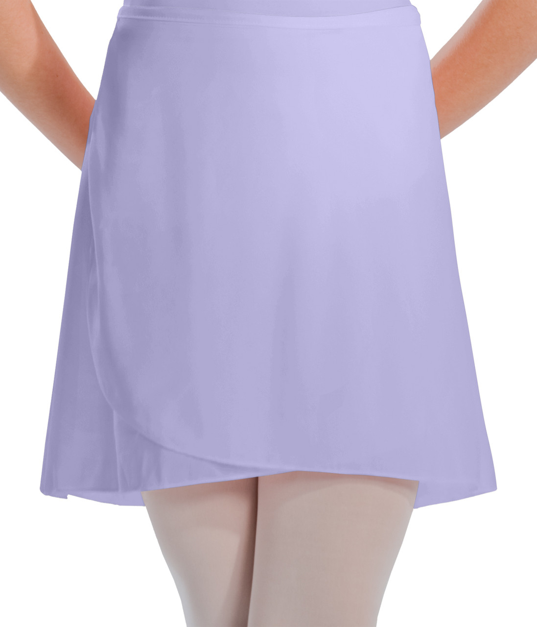 Motionwear - Wrap Tie Thigh Length Skirt